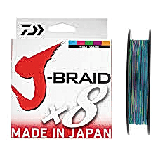 Daiwa JBraid 8B Multicolor 150m İp Misina: Güvenilirlik ve Performansın Adı
