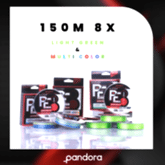 Pandora PE 8X 150 Mt Multicolor İp Misina