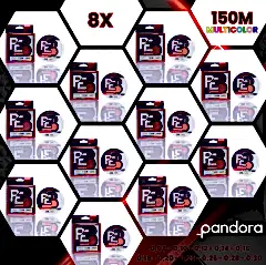 Pandora PE 8X 150 Mt Multicolor İp Misina