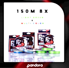 Pandora PE 8X 150 Mt Light Green İp Misina