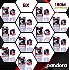 Pandora PE 8X 150 Mt Light Green İp Misina