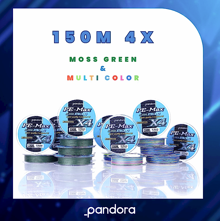Pandora Pandora PE-Max 4X 150 Mt Multicolor İp Misina