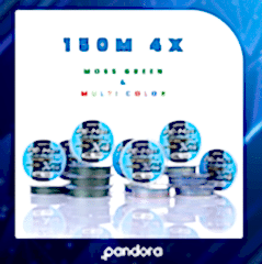 Pandora Pandora PE-Max 4X 150 Mt Multicolor İp Misina