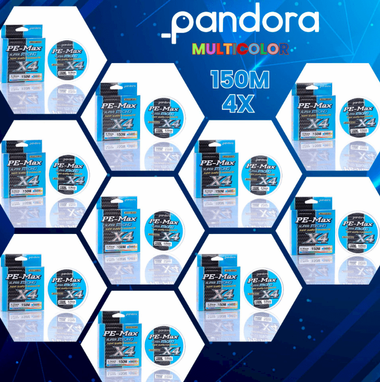 Pandora Pandora PE-Max 4X 150 Mt Multicolor İp Misina