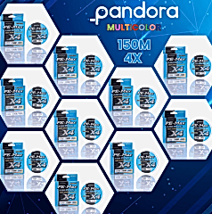 Pandora Pandora PE-Max 4X 150 Mt Multicolor İp Misina