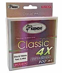Kendo Classic 4X 300m Multicolor Örgü İp