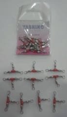 Yashino YM-1705 Boncuklu Üçlü Fırdöndü - İnox