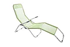 Andoutdoor Tumbona Katlanır Şezlong-YEŞİL