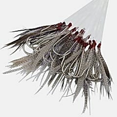 Abari Kırçıllı Ördek Tüyü Mustad İğneli Çinekop Çapari Kösteği