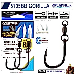 OWNER 5105 BB GORILLA WITH BALL BEARİNG SWIVEL