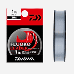 DAIWA GEKKABIJIN FLUORO LEADER 1LB #0.3-30M N.CLEAR