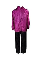 A&C Packway Unisex Alt Üst Takım Rüzgarlık-MOR-SİYAH