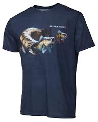 Savage Gear Cannibal T-Shirt Blue Melange