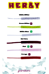 Pandora HERBY slikon LRF yem