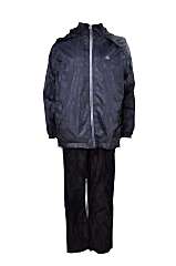 A&C Packway Unisex Alt Üst Takım Rüzgarlık-SİYAH