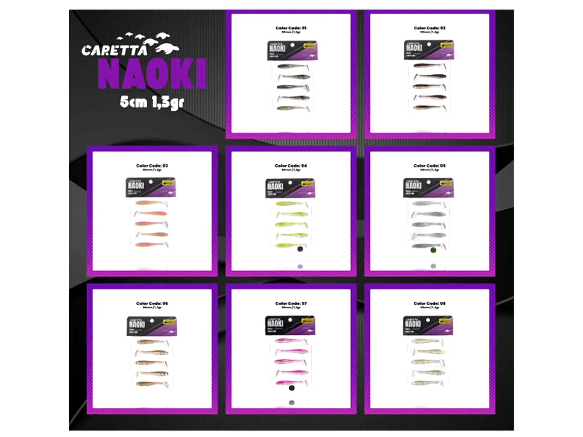 Caretta Naoki 5 Cm 1.3 Gr